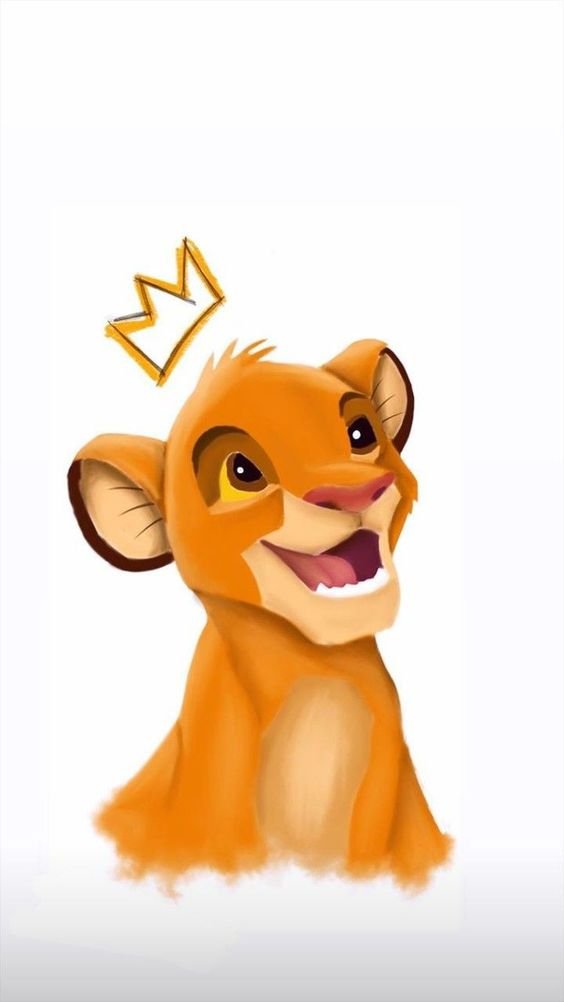 Papel de Parede Simba sorrindo