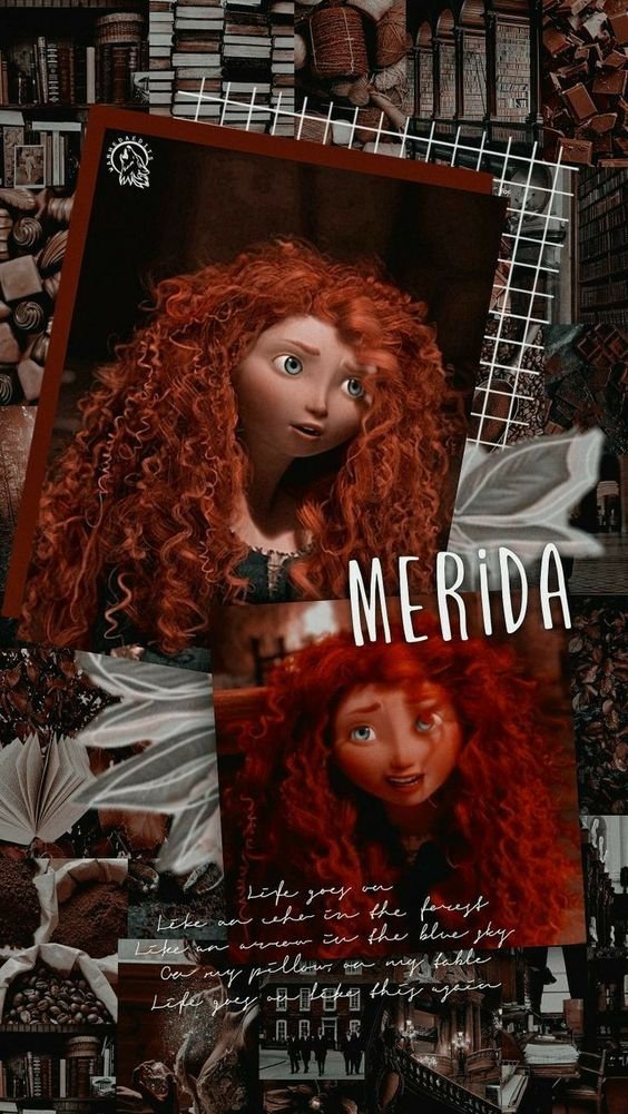 Papel de Parede Merida conversando