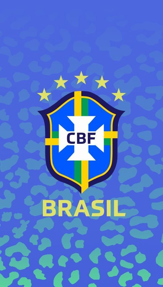 Escudo da seleção brasileira para plano de fundo de celular