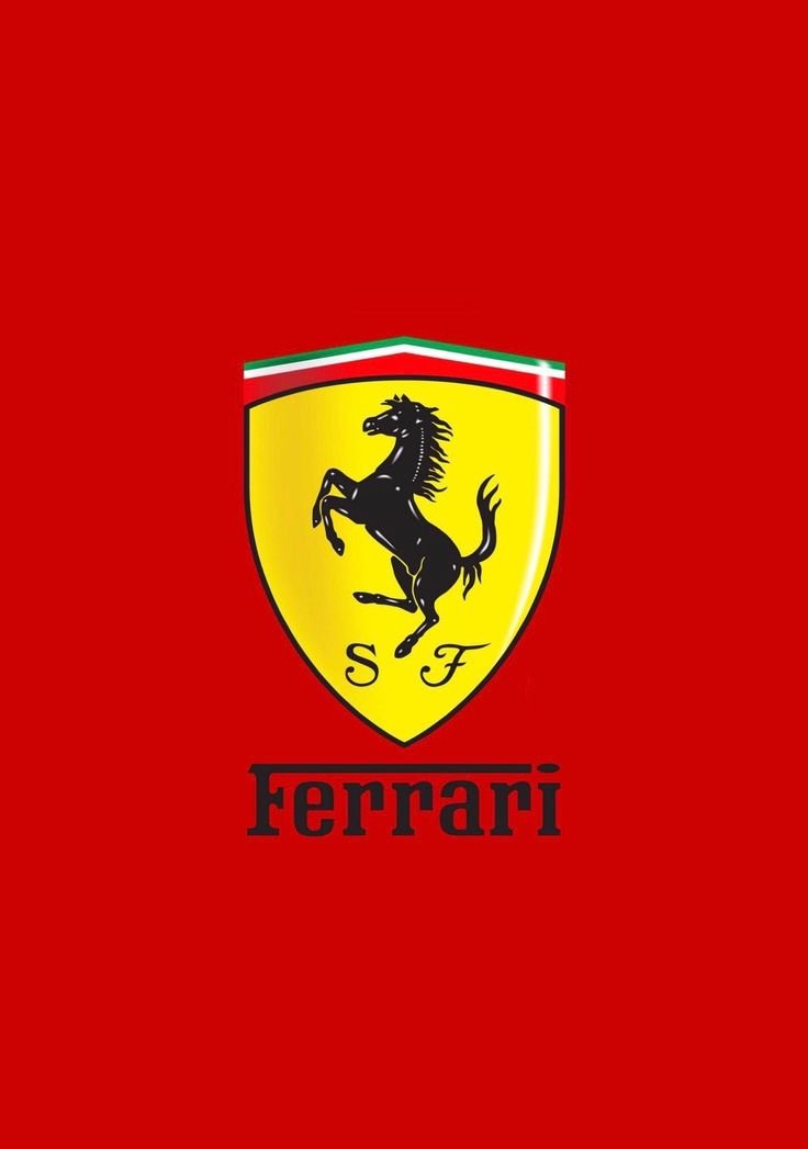 Ferrari logo plano de fundo para celular