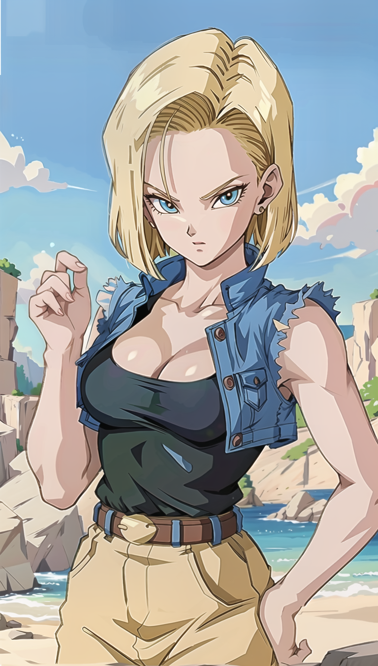 Androide numero 18 de dragonball