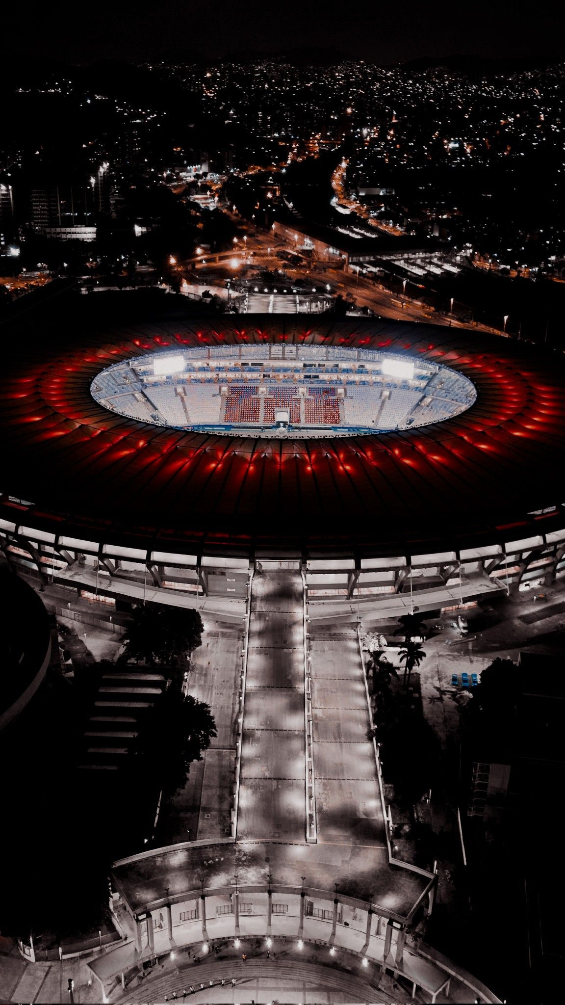 Maracanã o estádio do flamengo foto para plano de fundo celular