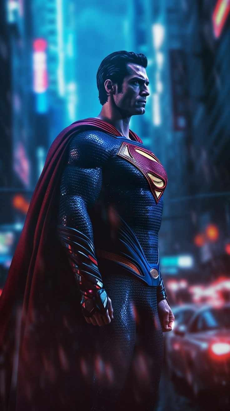 Super-homem um Super-herói da Liga da Justiça