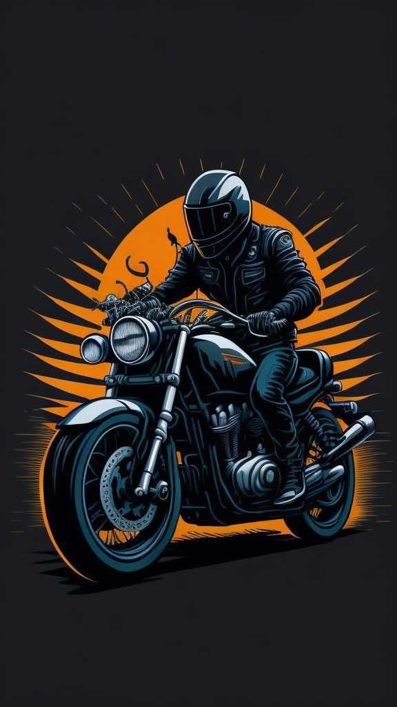 Figura de motociclista Esportivo